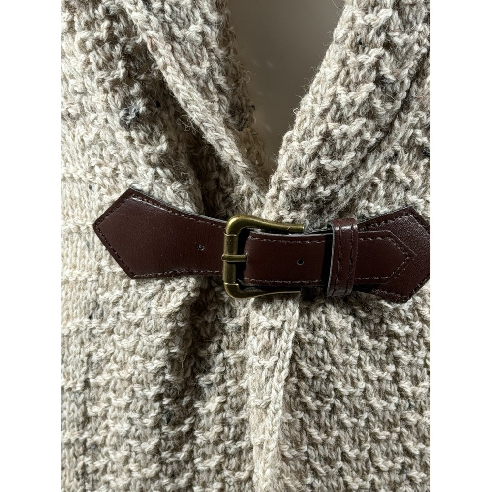 JM Cooper Vintage Cable Knit Wool Sweater Vest Women XS Multicolor Knit Top Casu - Picture 11 of 12